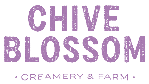 chive blossom creamery & farm logo