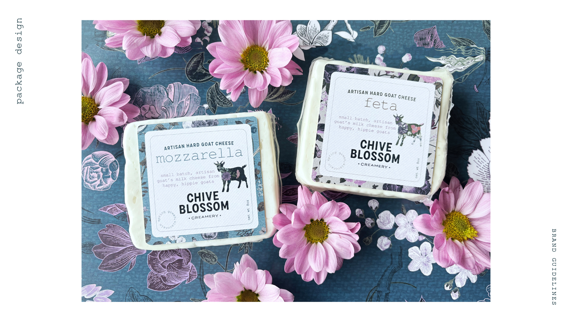 package design hard cheese label photography