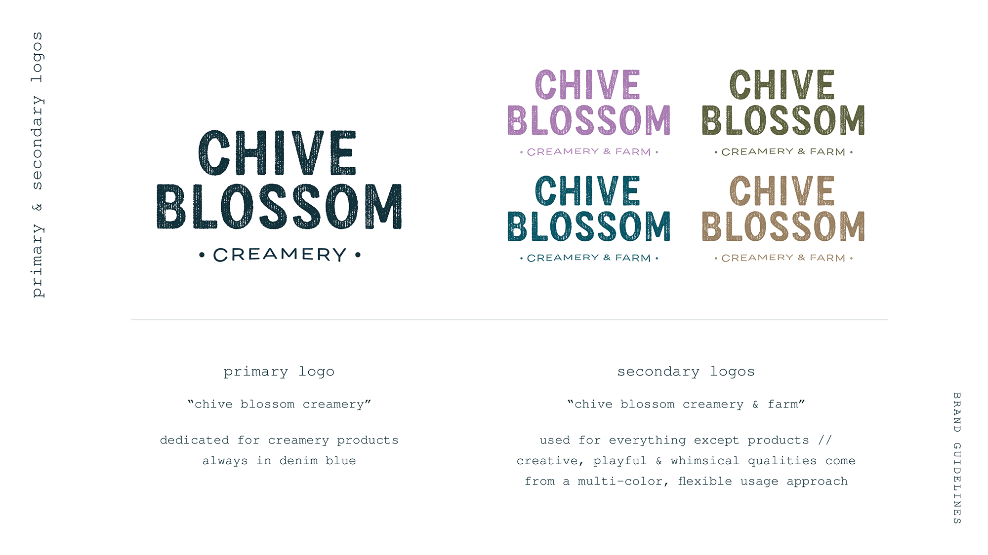 primary and secondary logos