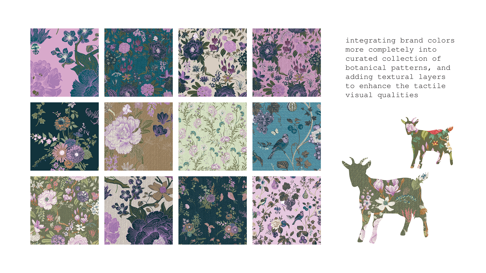 chive blossom creamery pattern collection